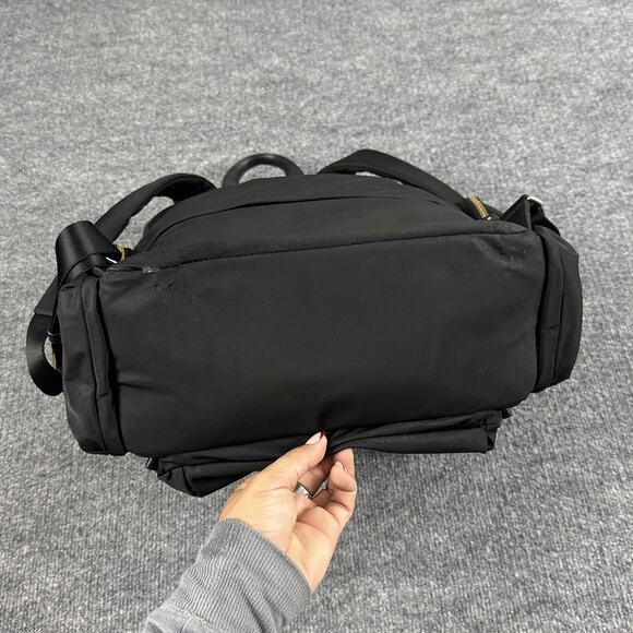 Tumi Calais Black Nylon Voyageur Tech Laptop Backpack Casual Travel Collage - Picture 7 of 16